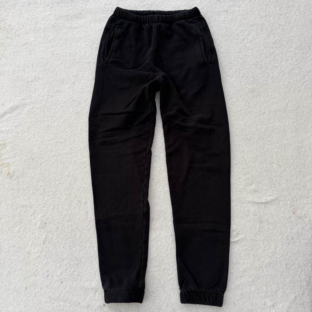 Joah Brown Empire Joggers Women's Size XS/S Black French Terry Sweatpants
